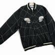 画像3: 【30%OFF】DAIRIKU/"Snake&Skull" Ska Jumper（Black）［スカジャン-24春夏］ (3)
