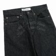 画像3: 【30%OFF】DAIRIKU/"Onewash" Straight Denim Pants（Black）［ストレートデニムパンツ-24春夏］ (3)