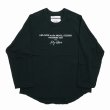 画像1: DAIRIKU/"Tour" Big Raglan Tee（Black）［ビッグラグランT-23秋冬］ (1)