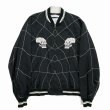 画像1: 【30%OFF】DAIRIKU/"Snake&Skull" Ska Jumper（Black）［スカジャン-24春夏］ (1)