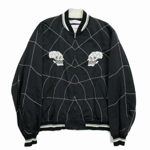 画像: 【30%OFF】DAIRIKU/"Snake&Skull" Ska Jumper（Black）［スカジャン-24春夏］