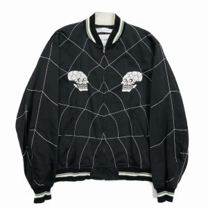 画像: DAIRIKU/"Snake&Skull" Ska Jumper（Black）［スカジャン-24春夏］