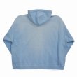 画像2: 【30%OFF】DAIRIKU/"Sunburn" Vintage Zip Up Hodie（Sunburn Aqua）［ジップアップフーディー-24春夏］ (2)