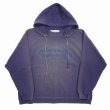 画像1: DAIRIKU/"Sunburn" Vintage Pullover Hodie（Sunburn Navy）［プルオーバーフーディー-24春夏］ (1)