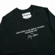 画像4: 【30%OFF】DAIRIKU/"Tour" Big Raglan Tee（Black）［ビッグラグランT-23秋冬］ (4)