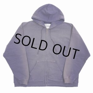画像: DAIRIKU/"Sunburn" Vintage Zip Up Hodie（Sunburn Navy） 【30%OFF】［ジップアップフーディー-24春夏］