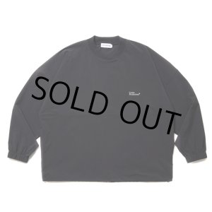 画像: COOTIE PRODUCTIONS/Nylon Light Cloth Football L/S Tee（Black）［ナイロンライトクロスフットボール-24春夏］
