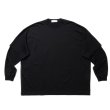 画像1: COOTIE PRODUCTIONS/Supima Oversized Cellie L/S Tee（Black）［オーバーサイズセリー長袖T-24春夏］ (1)