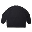 画像2: COOTIE PRODUCTIONS/Nylon Light Cloth Football L/S Tee（Black）［ナイロンライトクロスフットボール-24春夏］ (2)