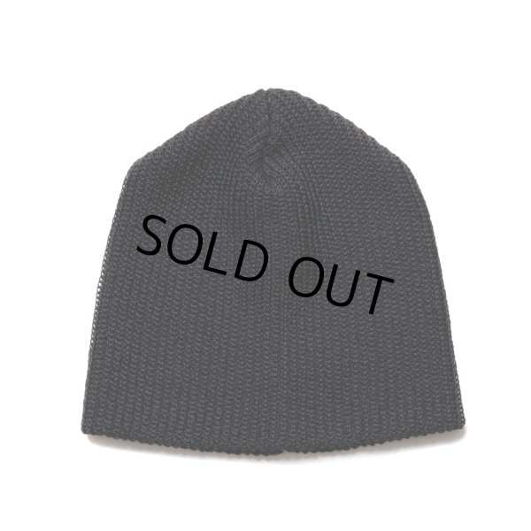 画像1: COOTIE PRODUCTIONS/Rib Stitch Cuffless Beanie（Black）［カフレスビーニー-24春夏］ (1)