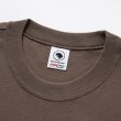 画像3: 【30%OFF】RATS/ASH LS TEE（ASH BROWN）［プリント長袖T-24春夏］ (3)
