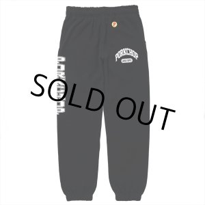 画像: PORKCHOP/COLLEGE SWEAT PANTS（BLACK）［スウェットパンツ-24春夏］