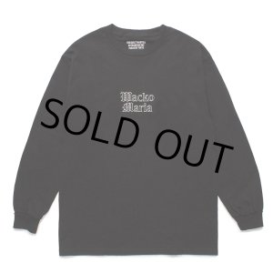 画像: WACKO MARIA/LONG SLEEVE T-SHIRT（BLACK）［刺繍長袖T-24春夏］