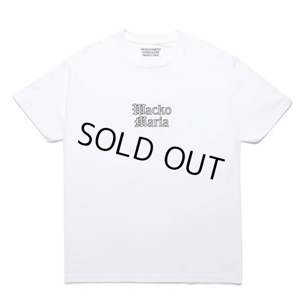 画像2: WACKO MARIA/TIM LEHI / T-SHIRT（WHITE）［刺繍+プリントT-24春夏］ (2)