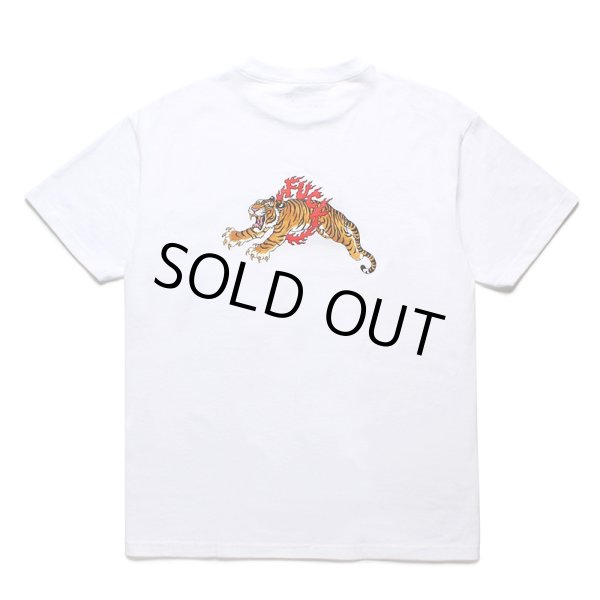 画像1: WACKO MARIA/TIM LEHI / T-SHIRT（WHITE）［刺繍+プリントT-24春夏］ (1)