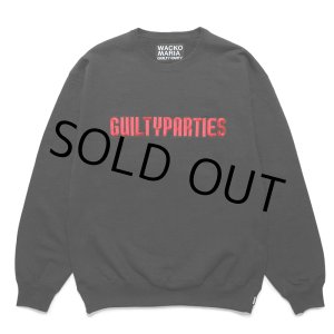 画像: WACKO MARIA/HEAVY WEIGHT CREW NECK SWEAT SHIRT（BLACK）［クルーネックスウェット-24春夏］