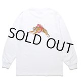 画像: WACKO MARIA/TIM LEHI / LONG SLEEVE T-SHIRT（WHITE）［刺繍+プリント長袖T-24春夏］