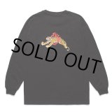 画像: WACKO MARIA/TIM LEHI / LONG SLEEVE T-SHIRT（BLACK）［刺繍+プリント長袖T-24春夏］