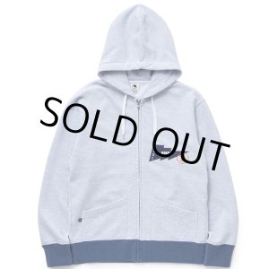 画像: RATS/TRIM ZIP HOODIE（HEATHER BLUE）［トリムジップフーディー-24春夏］