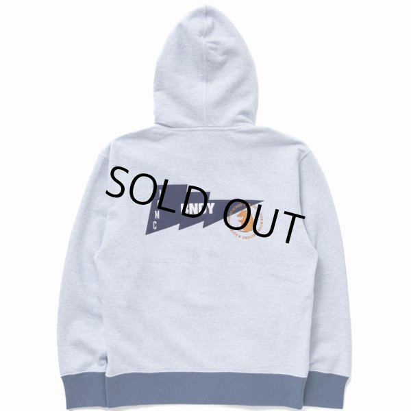 画像2: RATS/TRIM ZIP HOODIE（HEATHER BLUE）［トリムジップフーディー-24春夏］ (2)