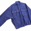 画像3: DAIRIKU/Mole Skin Military Jacket（Wash Navy）［モールスキンミリタリーJKT-24春夏］ (3)