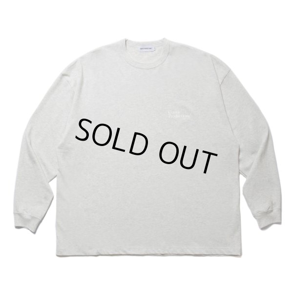 画像1: COOTIE PRODUCTIONS/C/R Smooth Jersey L/S Tee（Oatmeal）［スムースジャージ長袖T-24春夏］ (1)