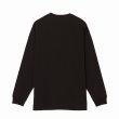 画像2: BUENA VISTA/BUENA VISTA LOGO L/S（BLACK）［プリント長袖T-24春夏］ (2)