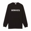 画像1: BUENA VISTA/BUENA VISTA LOGO L/S（BLACK）［プリント長袖T-24春夏］ (1)