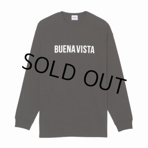 画像: BUENA VISTA/BUENA VISTA LOGO L/S（BLACK）［プリント長袖T-24春夏］