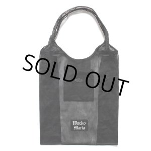 画像: WACKO MARIA/SPEAK EASY / MESH PACKABLE TOTE BAG（BLACK）［メッシュパッカブルトートバッグ-24春夏］