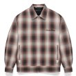 画像1: WACKO MARIA/OMBRE CHECK 50'S JACKET（BEIGE）［オンブレチェック50'S JKT-24春夏］ (1)