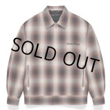 画像: WACKO MARIA/OMBRE CHECK 50'S JACKET（BEIGE）［オンブレチェック50'S JKT-24春夏］