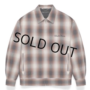 画像: WACKO MARIA/OMBRE CHECK 50'S JACKET（BEIGE）［オンブレチェック50'S JKT-24春夏］