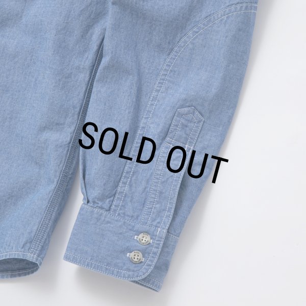 30%OFF】RATS/CHAMBRAY SHIRT（INDIGO）［シャンブレーシャツ-24