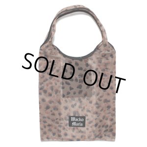 画像: WACKO MARIA/SPEAK EASY / MESH PACKABLE TOTE BAG（LEOPARD）［メッシュパッカブルトートバッグ-24春夏］