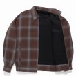 画像2: WACKO MARIA/OMBRE CHECK 50'S JACKET（BROWN）［オンブレチェック50'S JKT-24春夏］ (2)