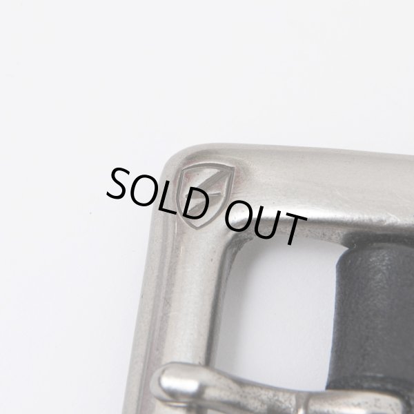 画像2: RATS/LEATHER BELT（SILVER/BLACK）［レザーベルト-24春夏］ (2)