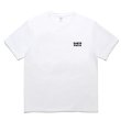 画像1: WACKO MARIA/WASHED HEAVY WEIGHT T-SHIRT（WHITE）［刺繍T-24春夏］ (1)