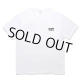 画像: WACKO MARIA/WASHED HEAVY WEIGHT T-SHIRT（WHITE）［刺繍T-24春夏］