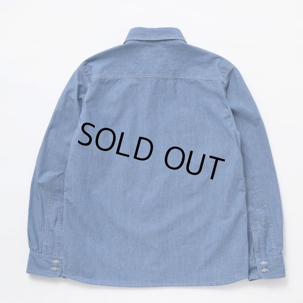 画像2: 【30%OFF】RATS/CHAMBRAY SHIRT（INDIGO）［シャンブレーシャツ-24春夏］ (2)