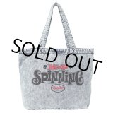 画像: PORKCHOP/SPINNING DENIM TOTEBAG（CHEMICAL WASH DENIM）［デニムトートバッグ-24春夏］