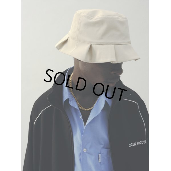 画像5: COOTIE PRODUCTIONS/Smooth Chino Cloth Hood Hat（Black）［フードハット-24春夏］ (5)