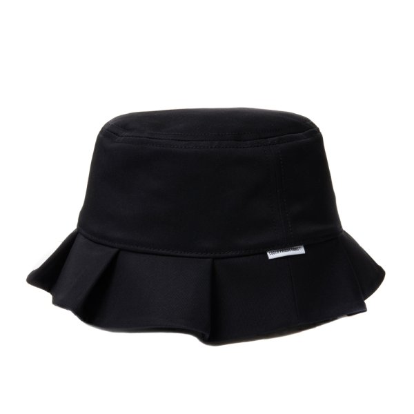 画像1: COOTIE PRODUCTIONS/Smooth Chino Cloth Hood Hat（Black）［フードハット-24春夏］ (1)