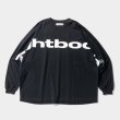 画像1: TIGHTBOOTH/BIG LOGO LS T-SHIRT（Black）［プリント長袖T-24春夏］ (1)