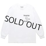 画像: WACKO MARIA/56 TATTOO STUDIO / LONG SLEEVE T-SHIRT（WHITE）［プリント長袖T-24春夏］