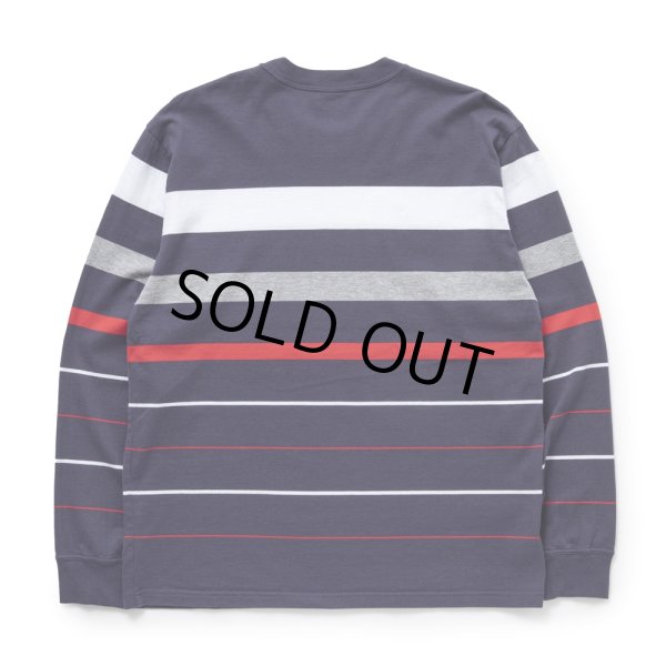 画像2: RATS/BORDER LS TEE（NAVY BORDER）［ボーダー長袖T-24春夏］ (2)
