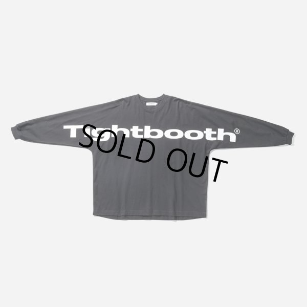 画像2: TIGHTBOOTH/BIG LOGO LS T-SHIRT（Black）［プリント長袖T-24春夏］ (2)