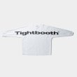 画像2: TIGHTBOOTH/BIG LOGO LS T-SHIRT（White）［プリント長袖T-24春夏］ (2)