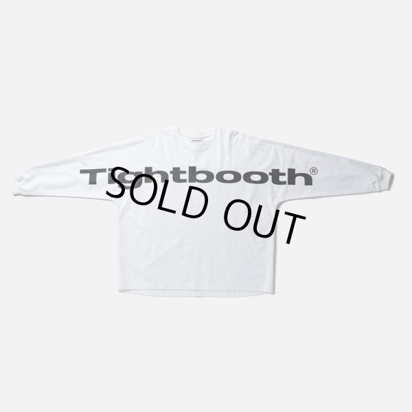 画像2: TIGHTBOOTH/BIG LOGO LS T-SHIRT（White） 【20%OFF】［プリント長袖T-24春夏］ (2)