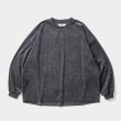 画像1: TIGHTBOOTH/DOT VLOUR LS（Charcoal）［ドットベロア長袖-24春夏］ (1)